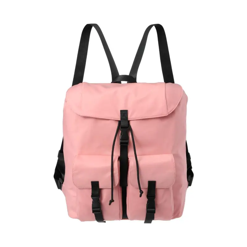 Three-Compartment Backpack – Vibrant Pink Organized Carryall 1