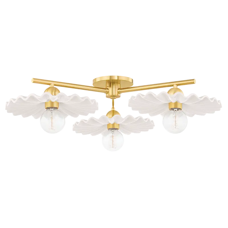 Tinsley Semi-Flush Ceiling Light Fixture 1