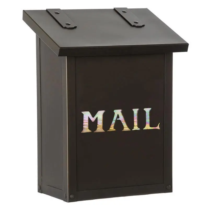 Traditional Vertical Mailbox With Mail Label 1