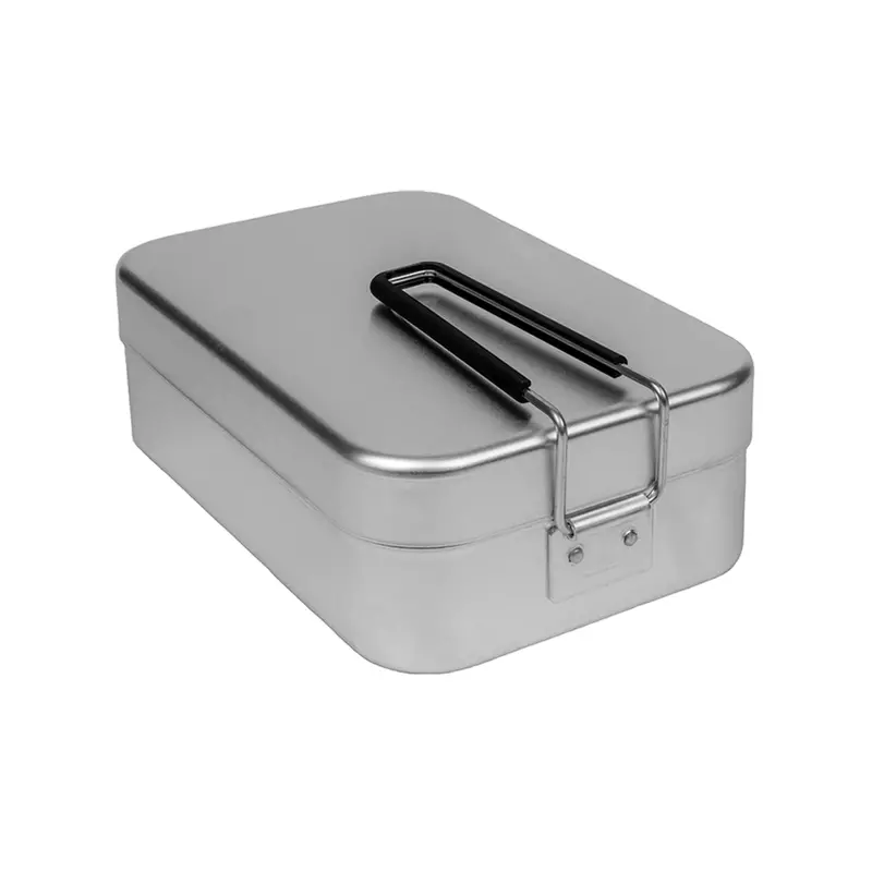 Trangia Black-Handled Mess Tin – Durable Aluminum Cookware 1