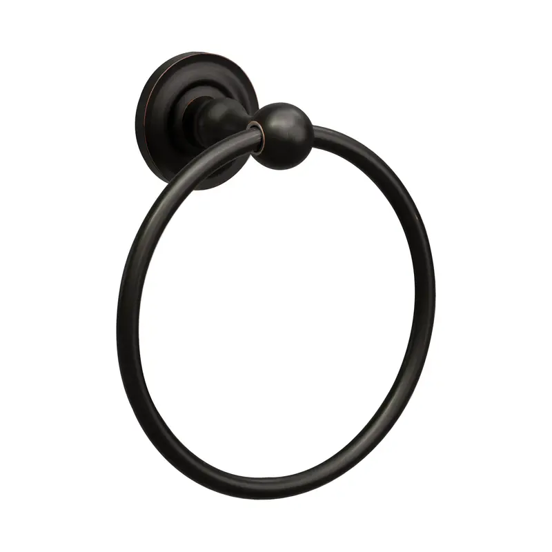 Tring R1 Mediterranean Ring Towel Bar In Tuscan Bronze 1