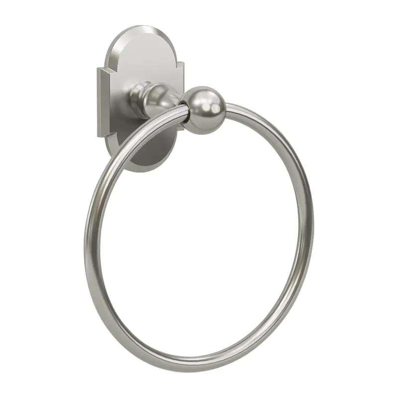Tring R3 Traditional Ring Towel Bar In Satin Stainless Steel 1