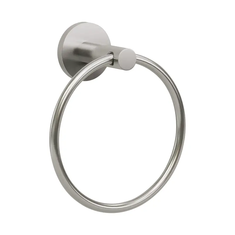 Tring R4 Contemporary Ring Towel Bar In Satin Stainless Steel 1