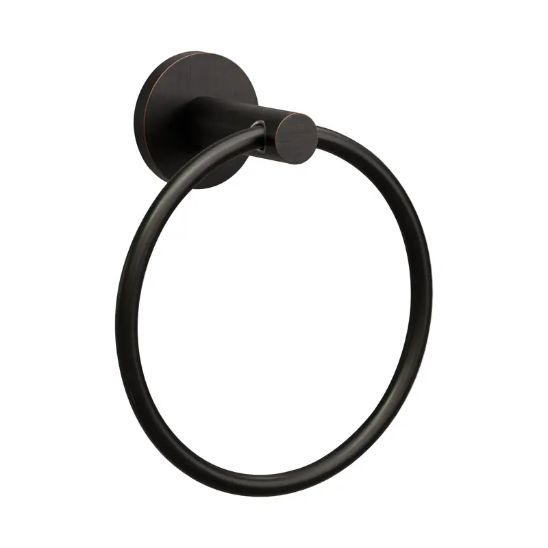 Tring R4 Contemporary Ring Towel Bar In Tuscan Bronze 1
