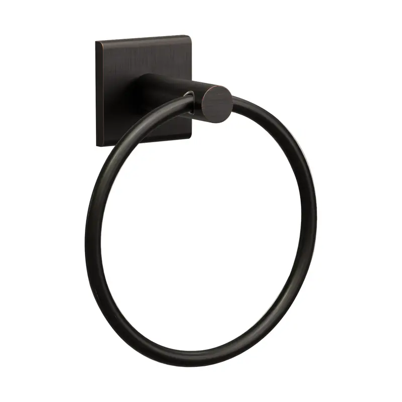Tring R5 Contemporary Ring Towel Bar In Tuscan Bronze 1