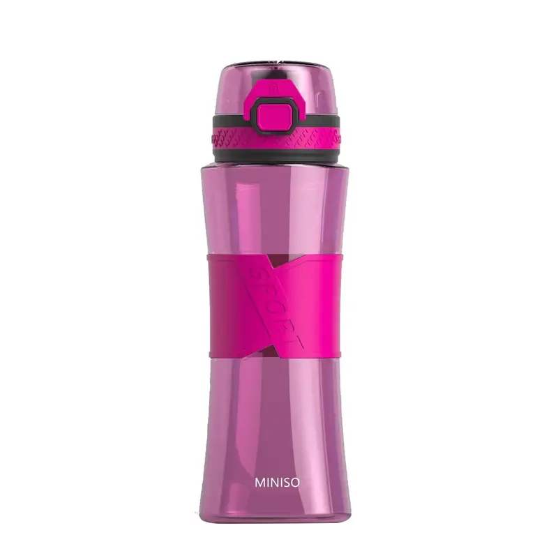 Tritan Flip-Cap Sports Water Bottle – 510 Ml, Rose Red Durable Build 1