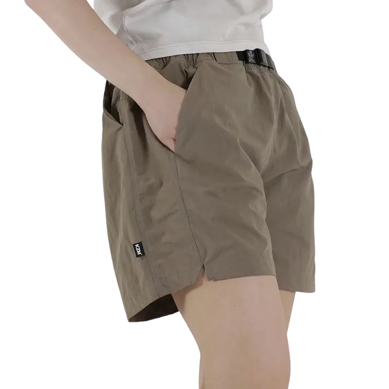 Unisex Kzm Round-Cut Pocket Shorts 1
