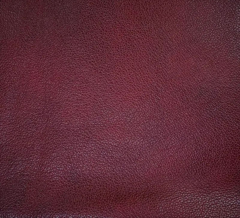 Valentino Burgundy Aniline Leather Sample 1