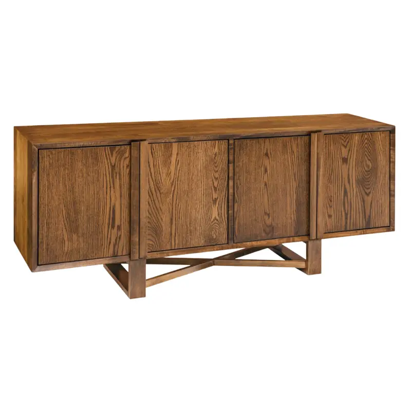 Venice Midcentury Tv Stand With Open Shelving 1