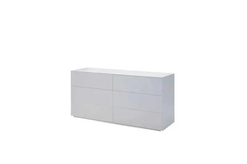 Vex White Double Dresser 1