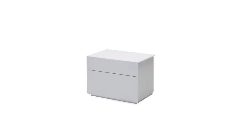 Vex White Nightstand 2
