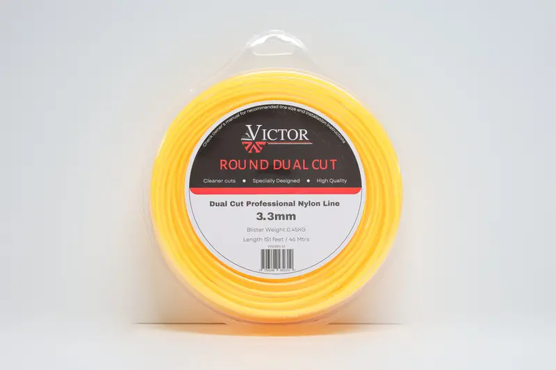 Victor Dual-Cut 3.3Mm Nylon Line Donut – 46M Pre-Wound Cartridge 1