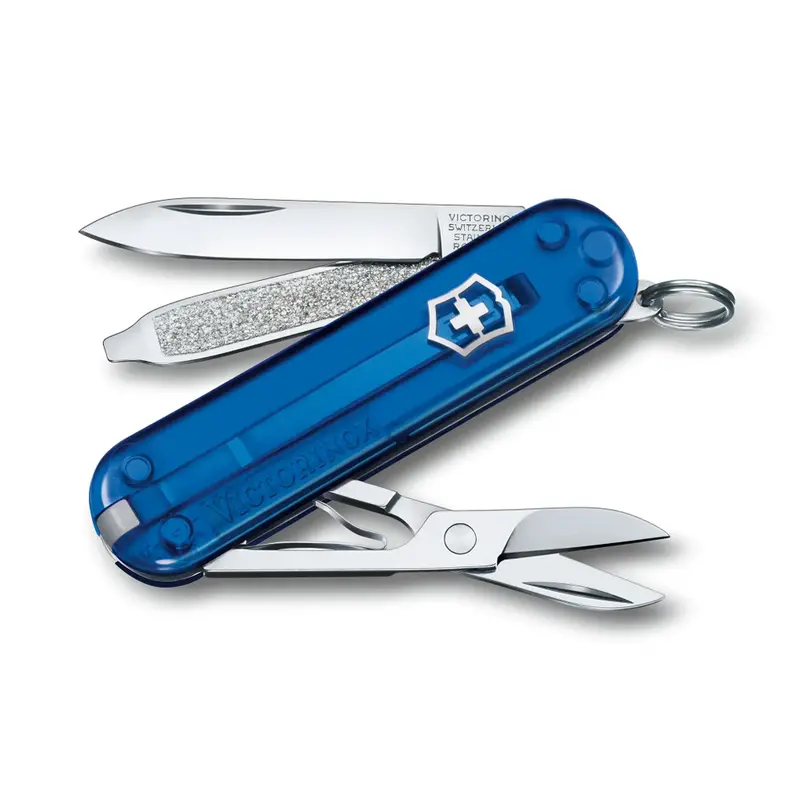 Victorinox Classic Sd Pocket Knife – Translucent Blue 1
