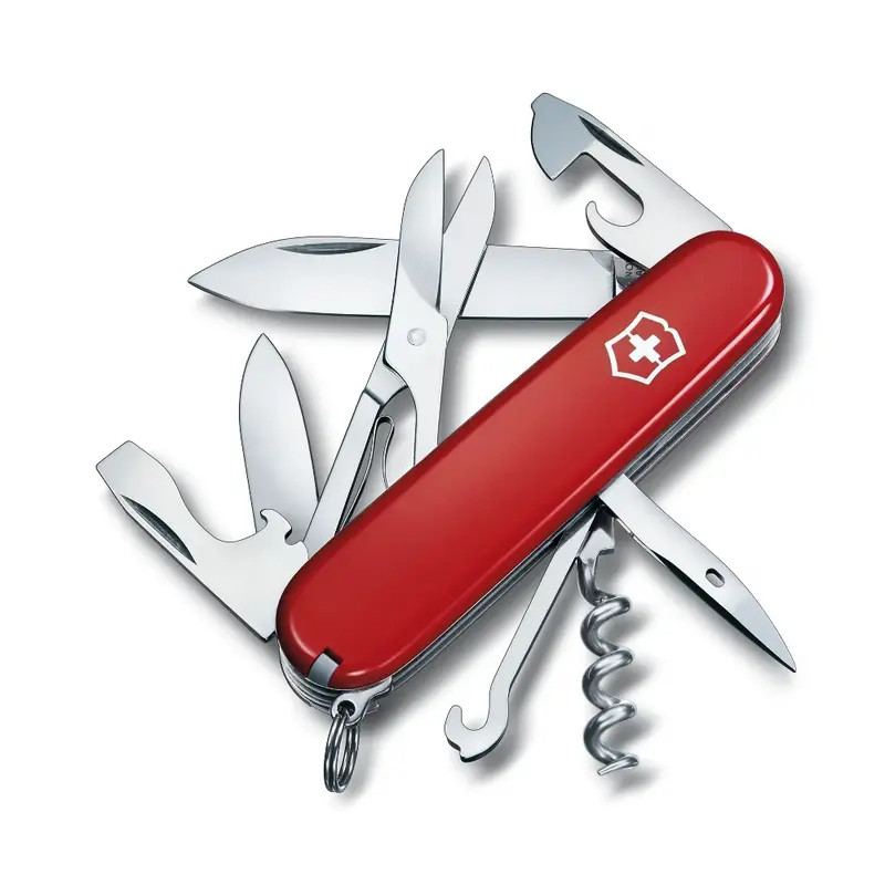 Victorinox Climber Red Ergonomic Grip Multi-Tool 1