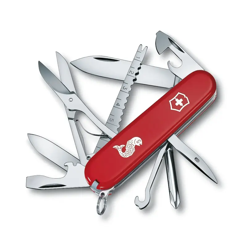 Victorinox Fisherman Outdoor Pocket Knife – Red 1