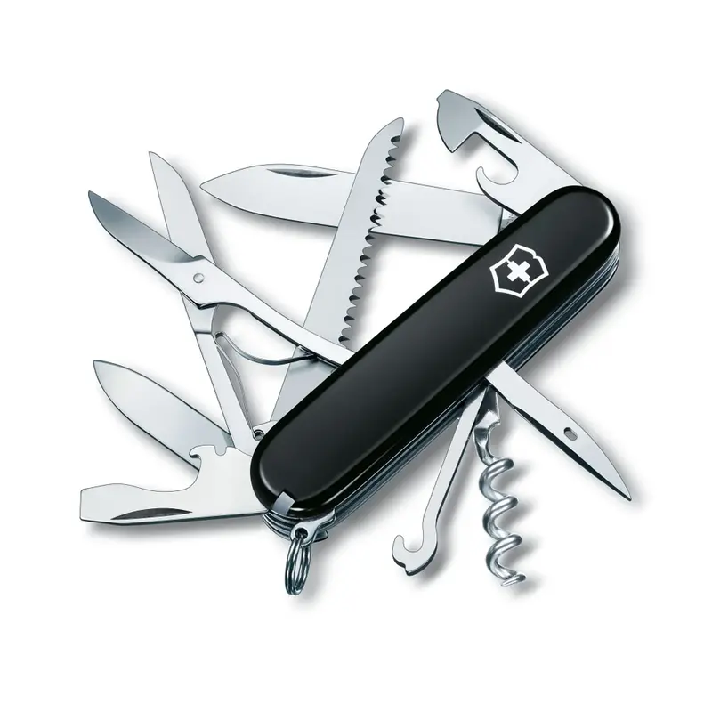 Victorinox Huntsman Classic Pocket Knife – Black 1