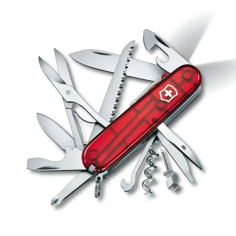 Victorinox Huntsman Lite Pocket Knife – Red 1
