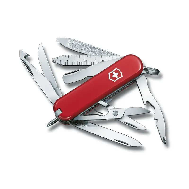 Victorinox Mini Champ Everyday Carry Pocket Knife – Red 1