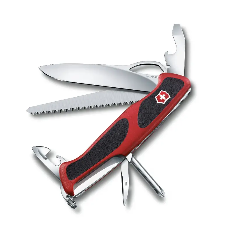 Victorinox Ranger Grip 78 Red And Black Tactical Knife 1