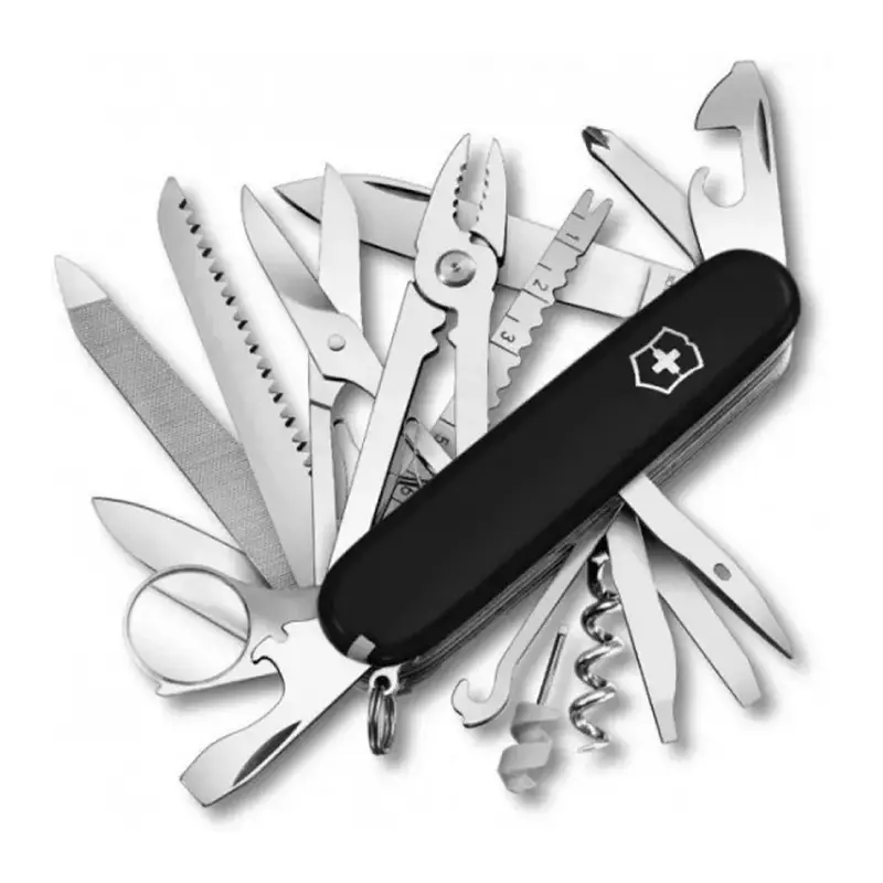 Victorinox Swiss Champ Black All-In-One Pocket Knife 1