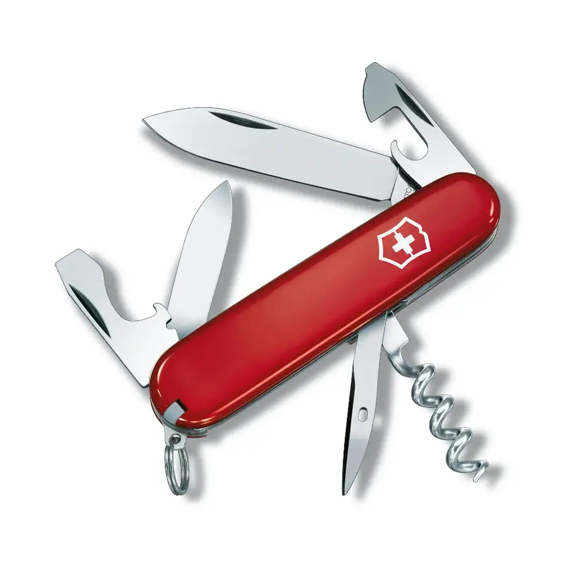 Victorinox Tourist Pocket Knife – Red Variant 1