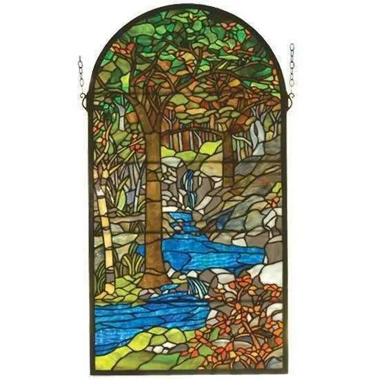 Waterbrooks-Inspired Tiffany-Style Stained Glass Window 1