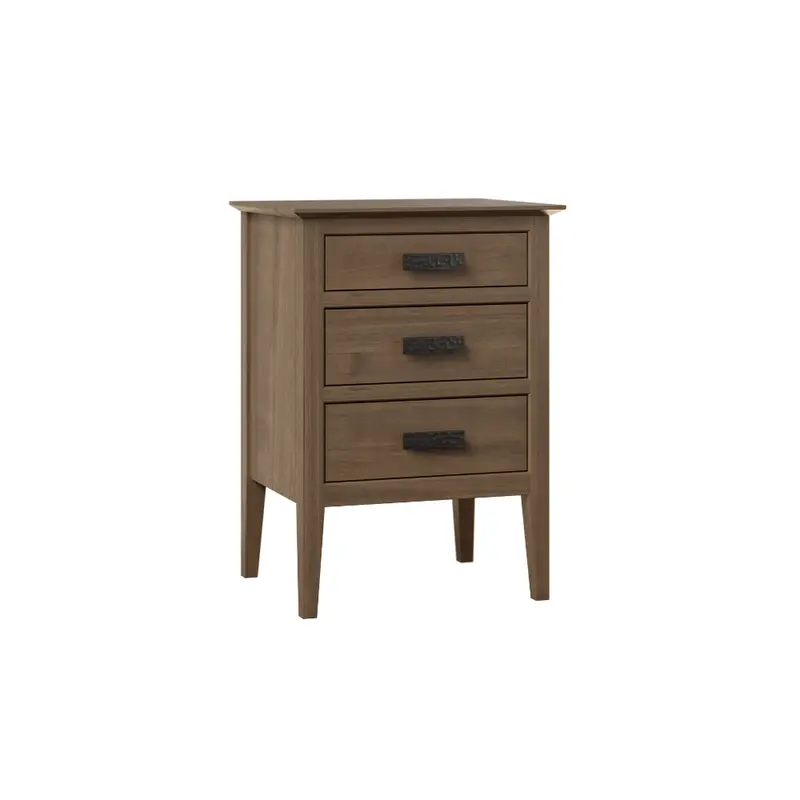 Waterford Three-Drawer Compact Nightstand 1