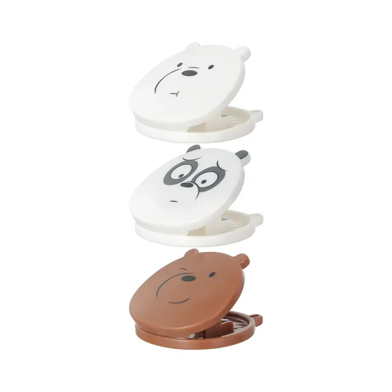 We Bare Bears Clamp Set – 3-Piece, Collection 4.0 1