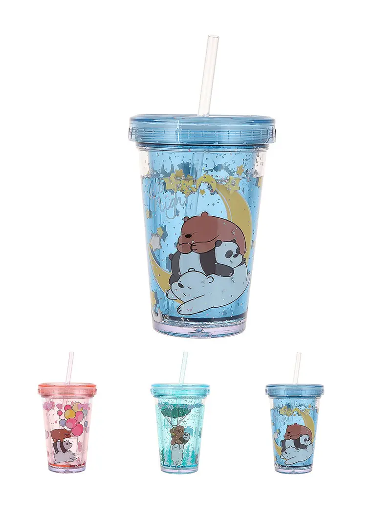 We Bare Bears Insulated Water Bottle – 320Ml, Assorted Colors 1