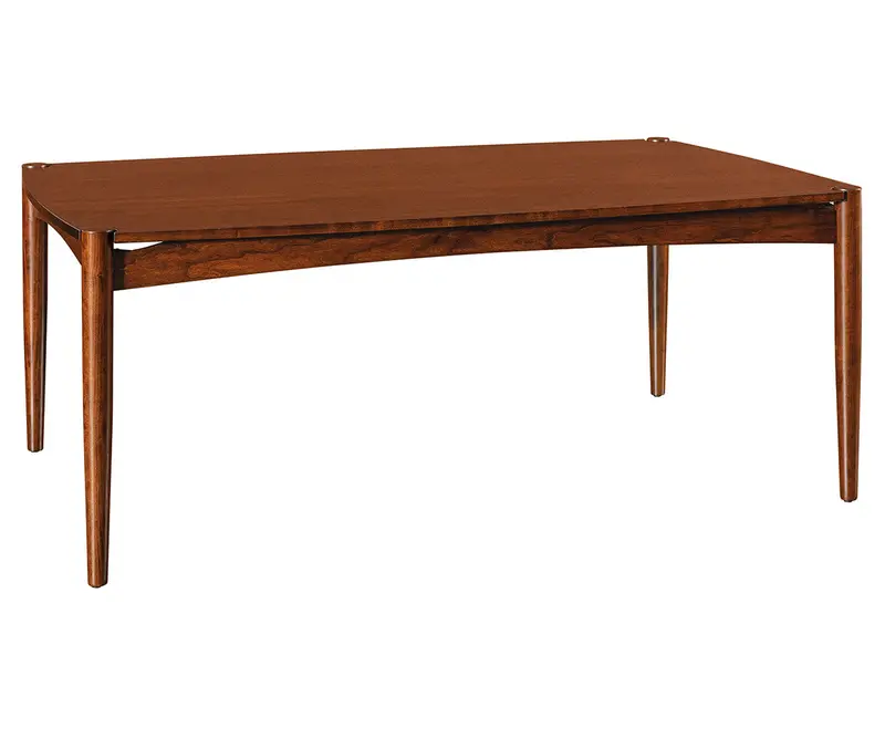 Wewatta Solid Wood Leg Table With Solid Top 1