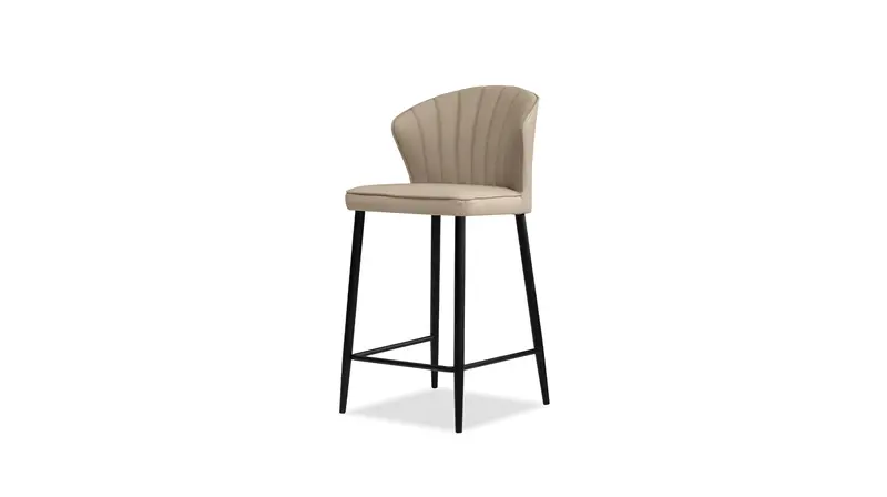 Wheat-Finished Ariel Counter Height Stool 1