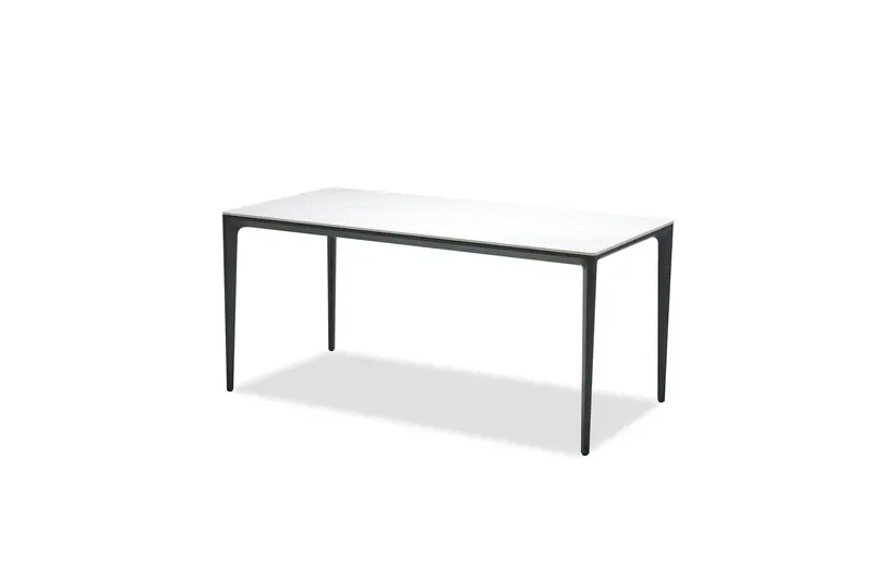 White Carrara Marble Capri Dining Table 1