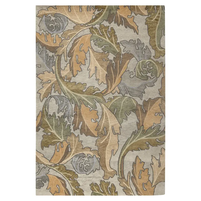 William Morris Acanthus Wool Rug – Stickley Craftsmanship 1