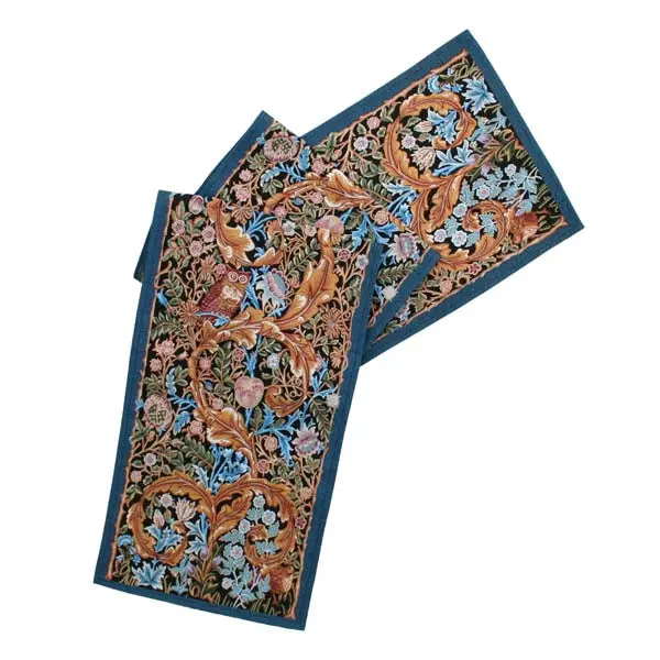 William Morris Owl And Pigeon Table Runner 1