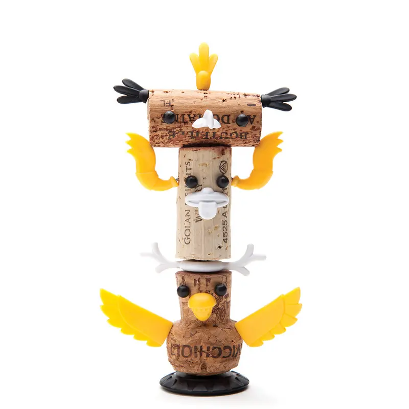 Wine Cork Display Totem For Collectors And Enthusiasts 1