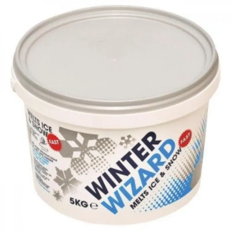 Winter Wizard Ice Melt Tub – 12 Kg De-Icing Salt Blend 1