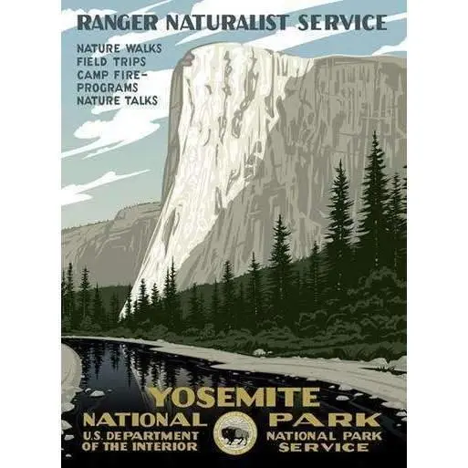 Yosemite National Park Fine Art Poster 1