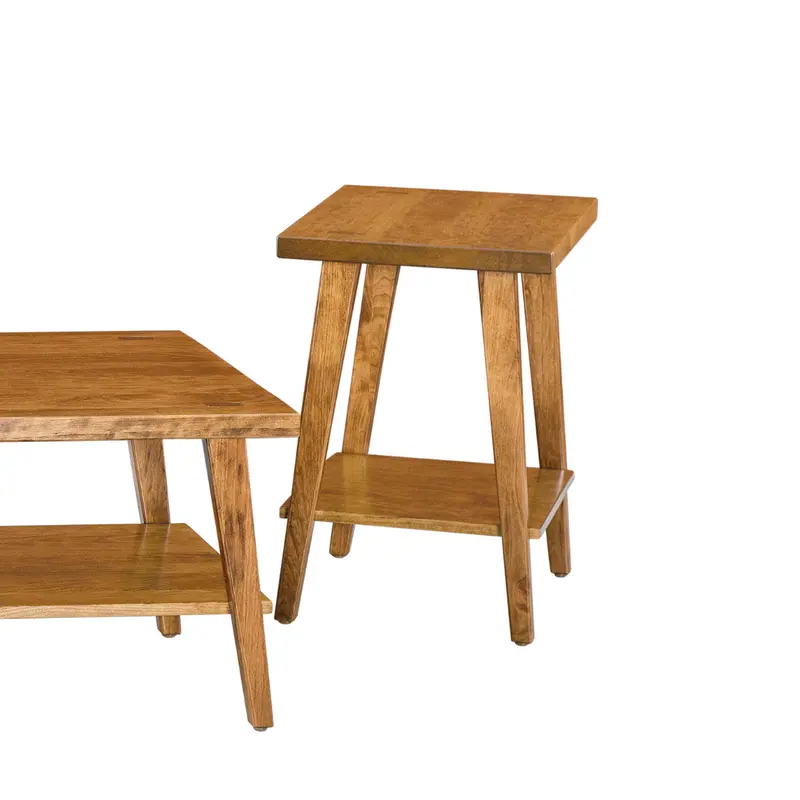 Zemple Modern Chairside Table With Slim Profile 1