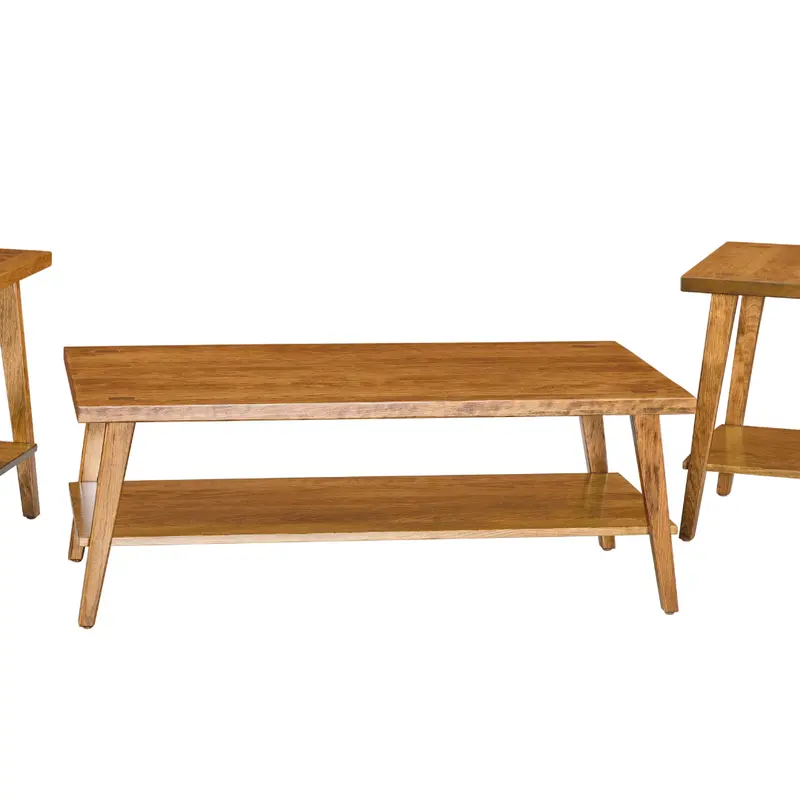 Zemple Modern Rectangular Coffee Table 1