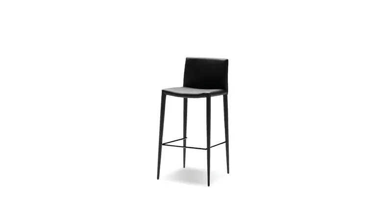 Zeno Black Counter Stool 1