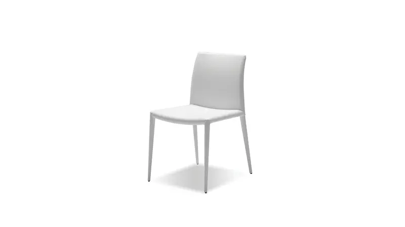 Zeno White Dining Chair 1