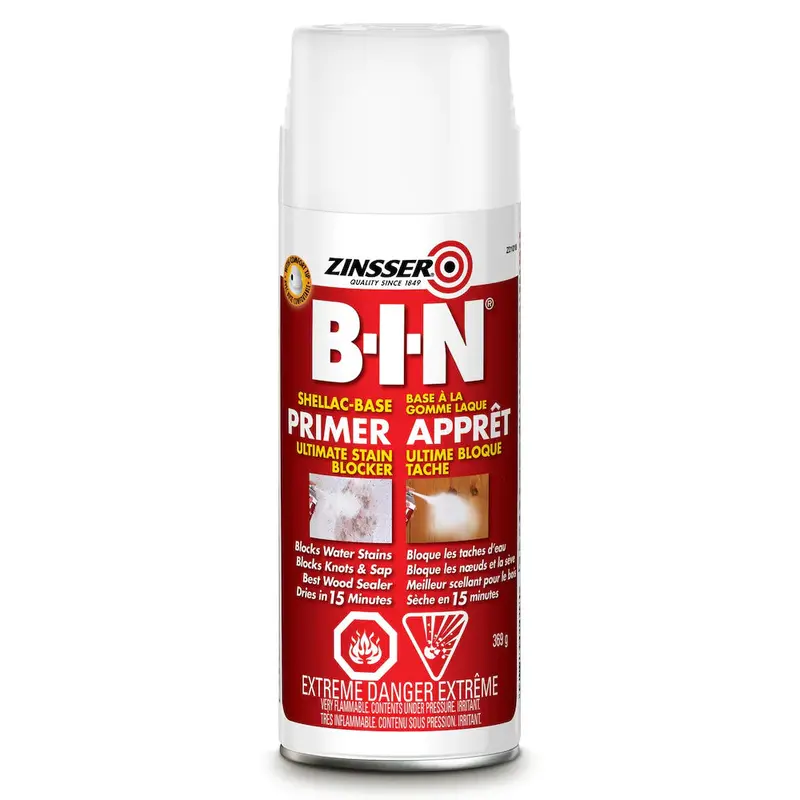 Zinsser Bin Primer & Sealer Spray Can 1