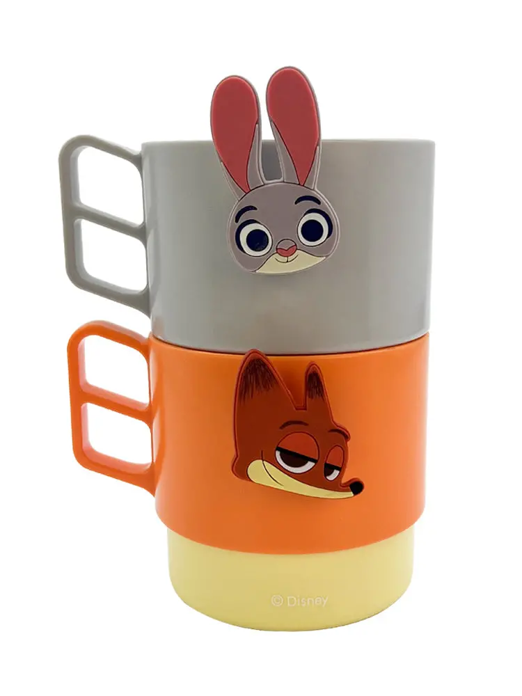 Zootopia Stacking Water Bottle Set – 370 Ml Eco-Friendly Travel Bottles 1
