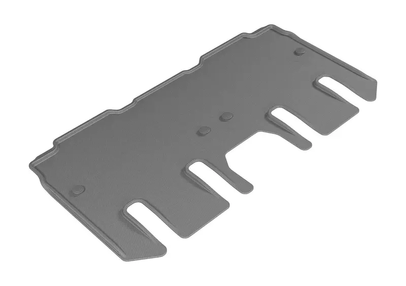 3D Maxpider L1Cy00521501 Kagu Gray Floor Mat – Second-Row Rear Fit 1