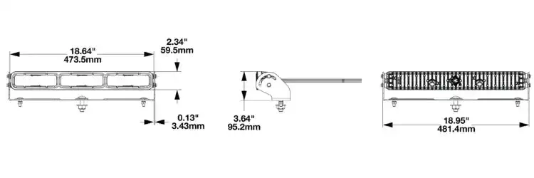 529 Red Stripe Warning Light – 12V To 24V Dc Compatible Indicator Lamp 1