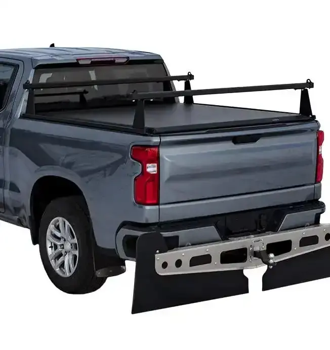 Adarac Access M-Series – Matte Black Aluminum Truck Bed Rack System 1