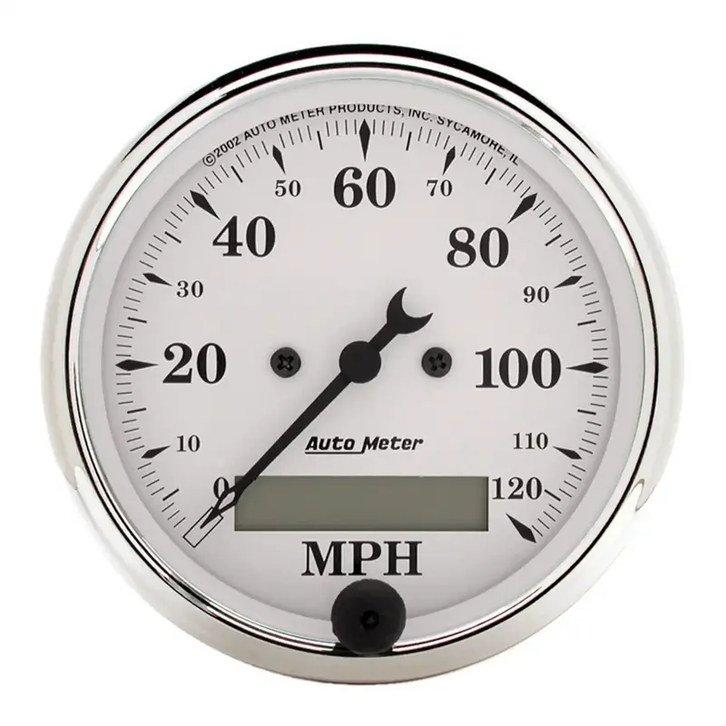 Autometer Analog Gauge – Traditional Incandescent Perimeter Lighting (Model #1688) 1