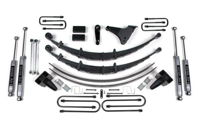 Bds Suspension Curved Leaf Spring Lift Kit – Bds1301H For 1999–2004 Ford F-250/F-350 (6" Front / 4.5" Rear) 1