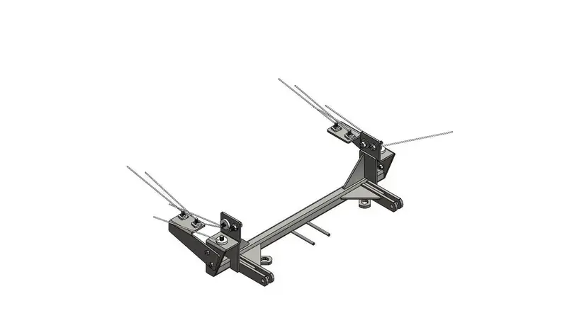 Blue Ox Bx2170 Base Plate Tow Bar With Standard Attachment Tabs – 3-Ton Tow Rating 1
