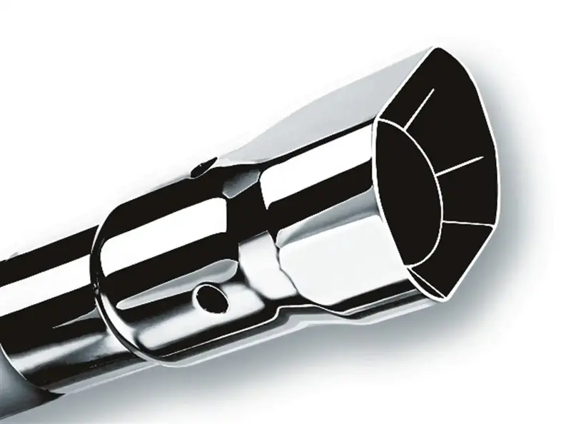 Borla 20132 Universal Fit Exhaust Tip – Polished Stainless Steel 1